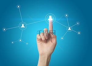 擁抱數(shù)字未來(lái) 商業(yè)科技互聯(lián)網(wǎng)宣傳海報(bào)的視覺(jué)力量